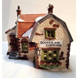 Heritage Village Collection Dickens Village Series Booter And Cobbler Handpainte